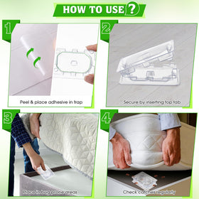 Qualirey bed bug detector in travel luggage use