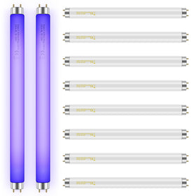 Qualirey 10W bug zapper bulbs, 13-inch pack, ready replacement for 20W zappers.