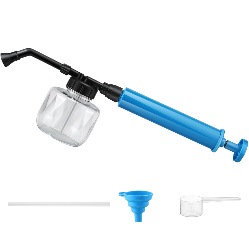 Qualirey diatomaceous earth duster 250ml enables precise, mess-free garden powder application.