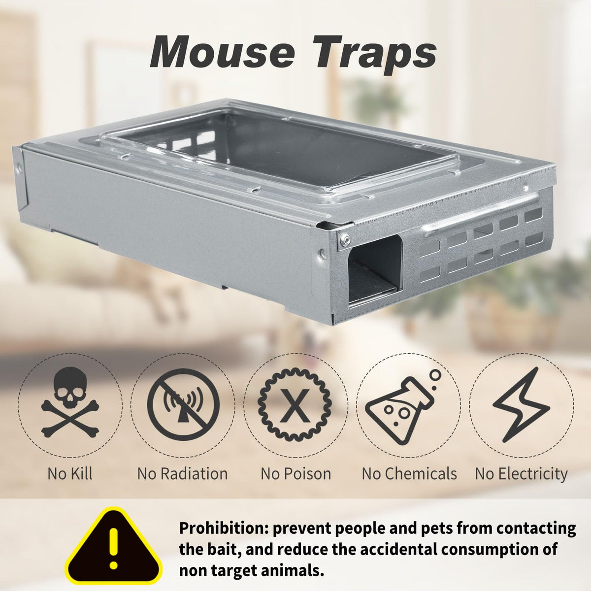 Qualirey easy-release lid allows quick release after capture.
