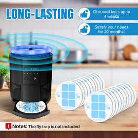 Qualirey flying insect trap refill supports safe, odorless indoor use