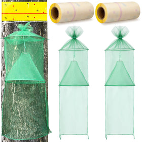 Qualirey front view mesh trap showing build quality and easy setup benefit