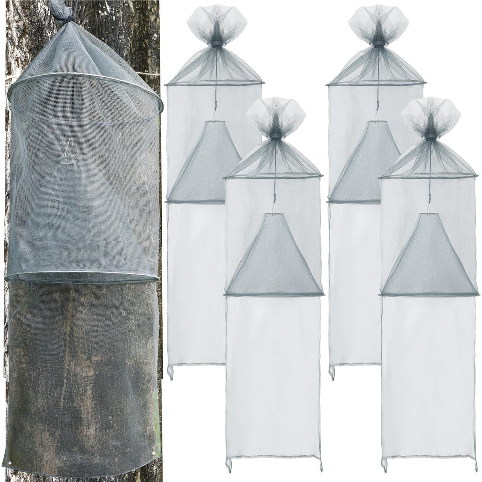 Qualirey trap front view showing sleeve design and secure closure benefit