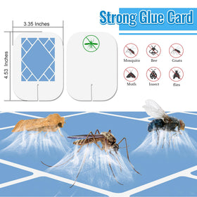 Qualirey glue board refills with strong adhesive for effective bug capture.