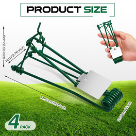 Qualirey gopher trap stainless steel durability for long-lasting use