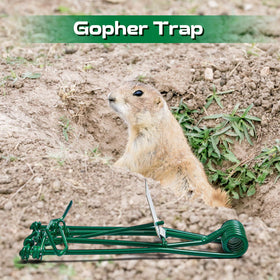 Qualirey gopher trap weather-resistant for outdoor use