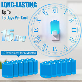 Qualirey easy-install refill for kitchen, bedroom, and living areas.