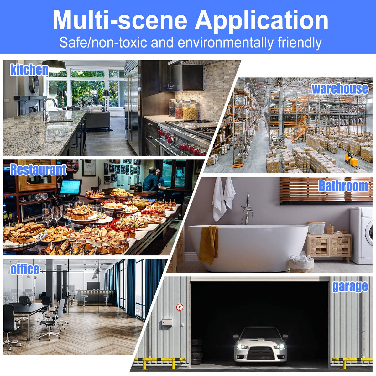 Qualirey low-noise operation conveys quiet pest elimination in busy spaces.