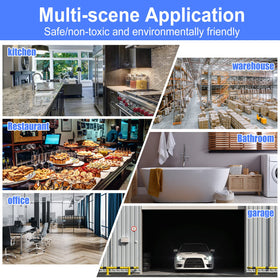 Qualirey low-noise operation conveys quiet pest elimination in busy spaces.