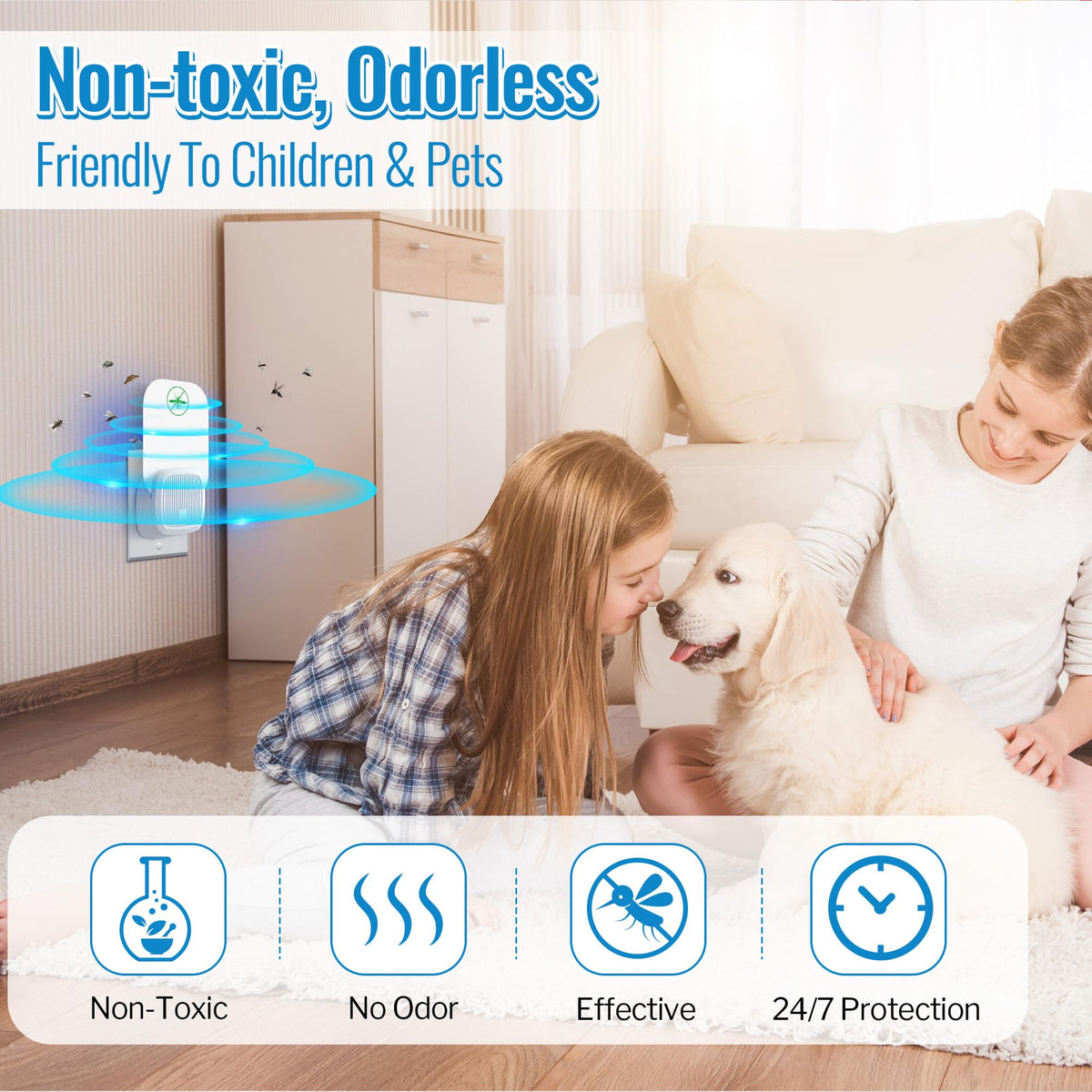 Qualirey non-toxic, odorless refill designed for safe home use.
