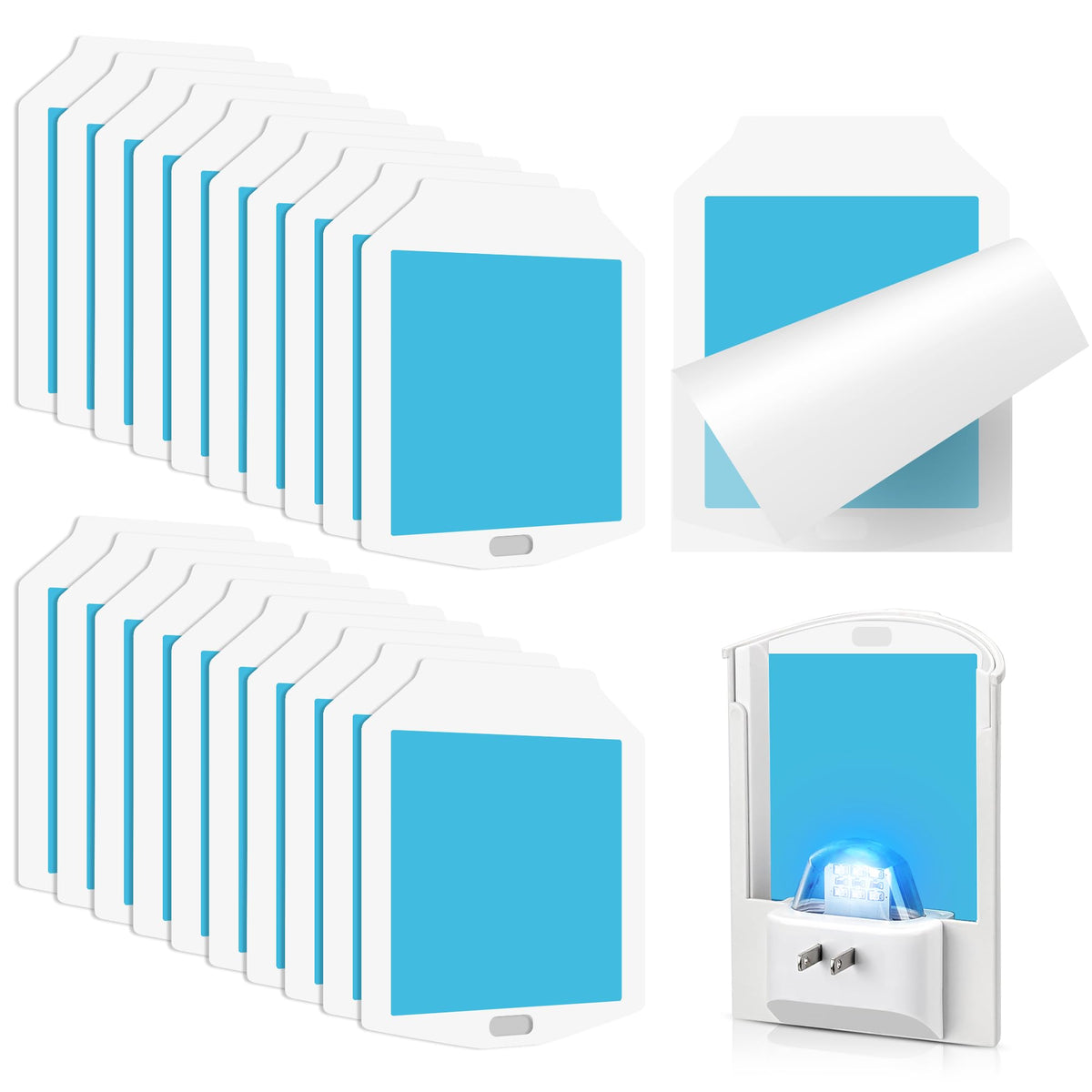 Qualirey osvdo-compatible refill 20-pack for indoor insect control.