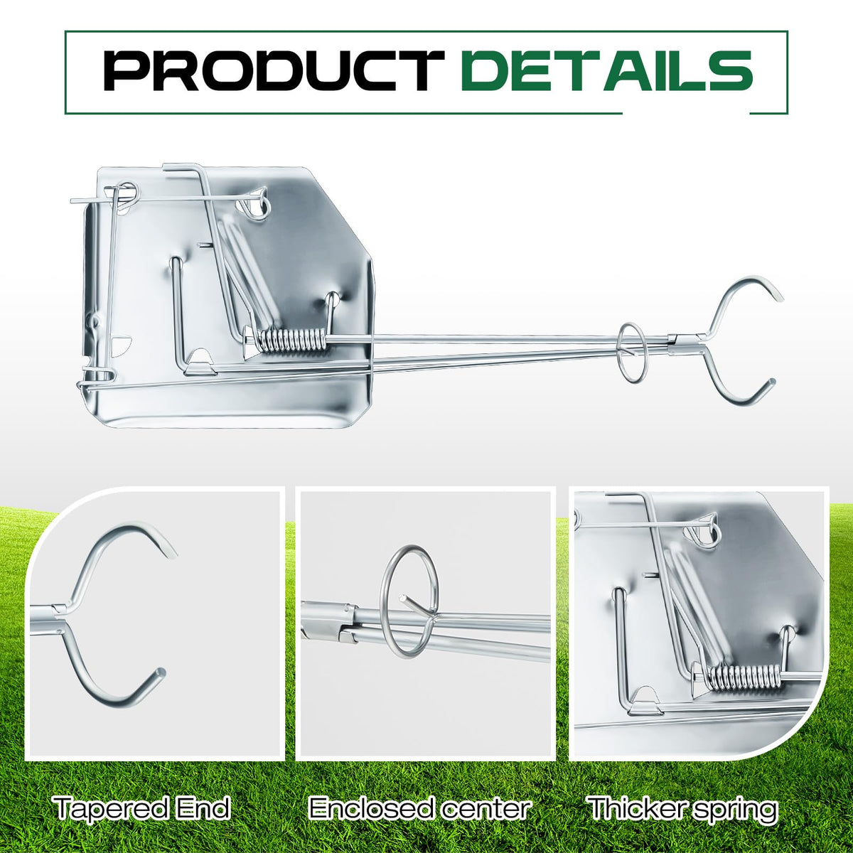 Qualirey reusable design lets traps endure seasons of use