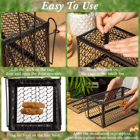 Qualirey rust-resistant wire mesh highlights durable materials for long-term use.