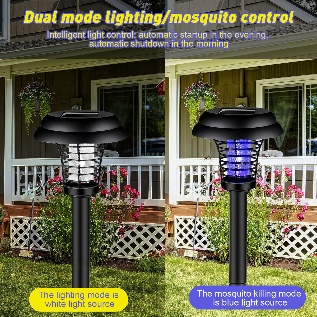 Qualirey solar bug zapper dimensions 40 by 14 cm