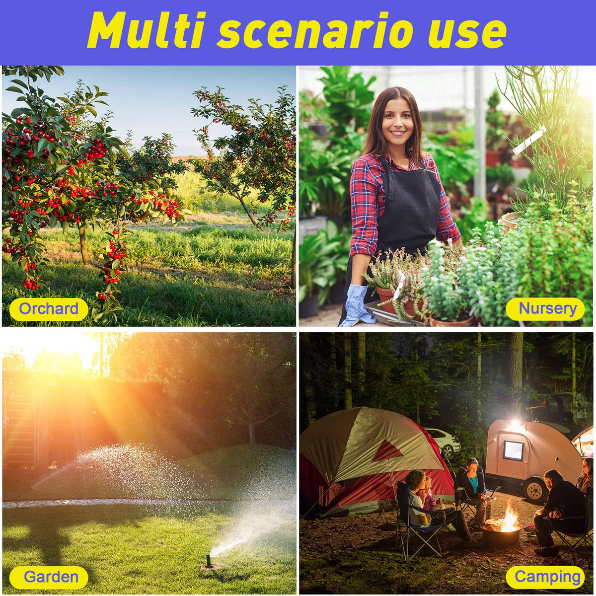 Qualirey bug zapper suitable for indoor and outdoor spaces