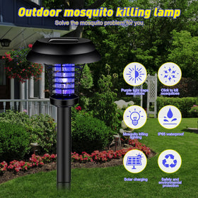 Qualirey solar zapper top panel for charging