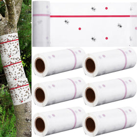 Qualirey spotted lantern fly trap roll 30ft provides long-lasting tree protection.