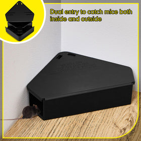 Qualirey triangle shape fits into corners and tight spaces for efficient use.