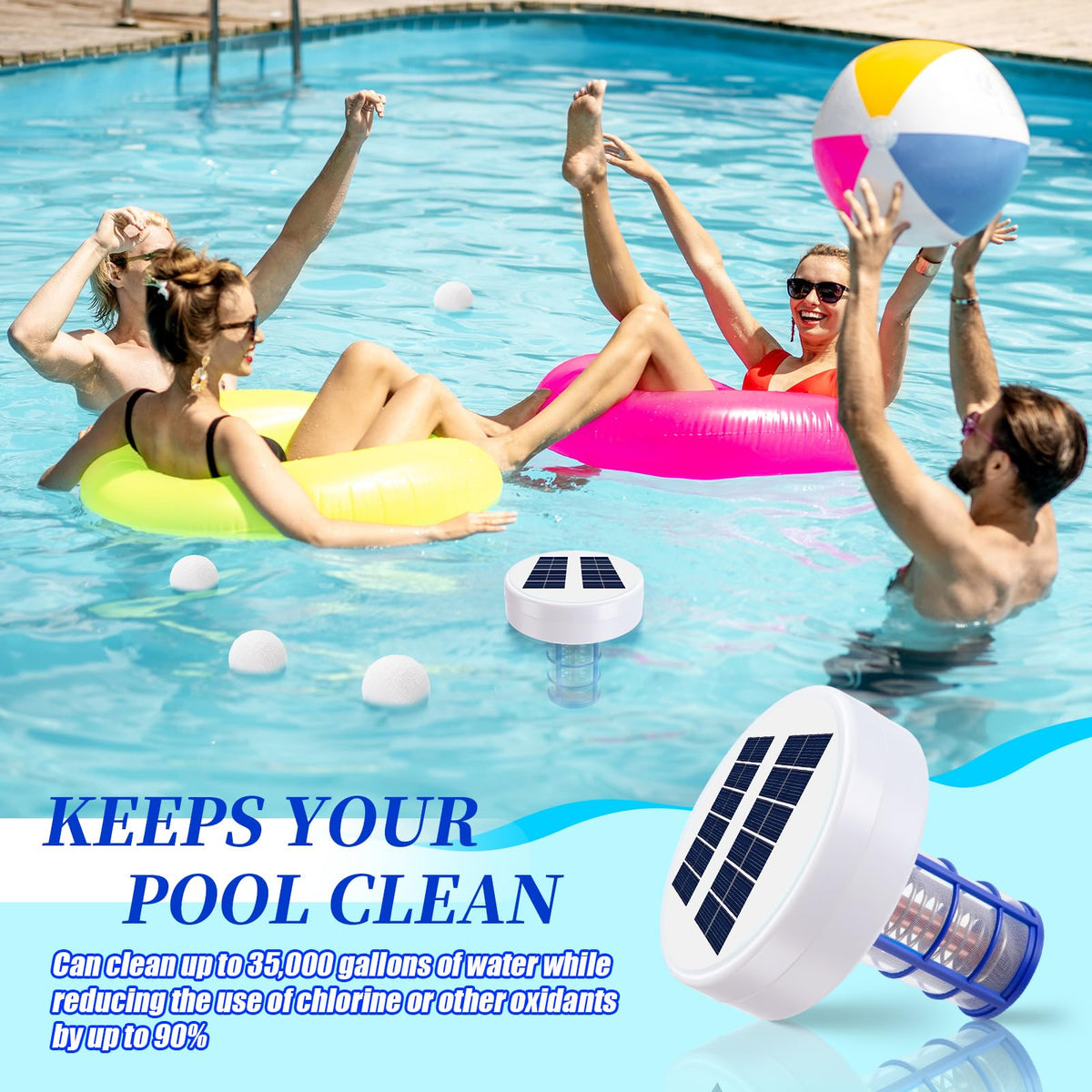 Water quality test strip for quick pool chemistry checks