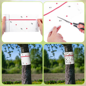 Qualirey waterproof paper trap withstands outdoor conditions for durability.