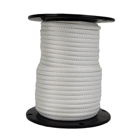Quality Nylon Rope QNR flagpole spool showing sturdy construction for outdoor use.