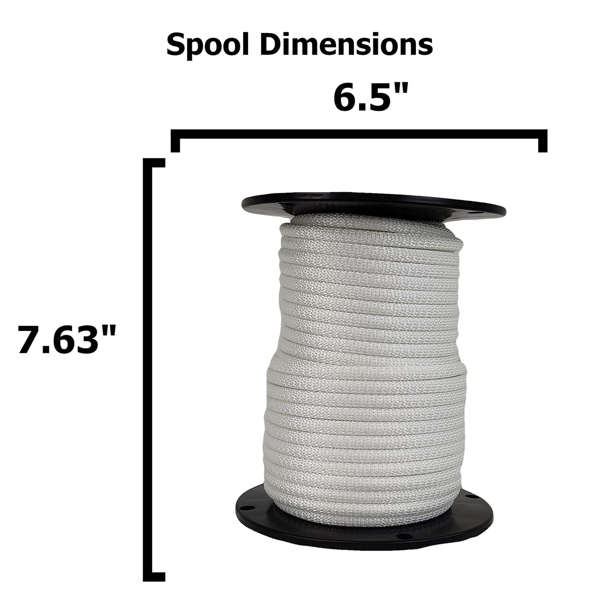 Quality Nylon Rope QNR installation image shows tamper-resistant line for public spaces.