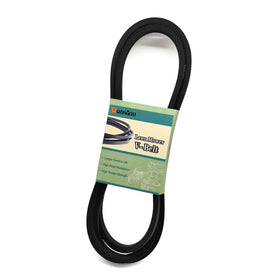 Quanaoo deck belt 1/2 inch by 101.5 inch close-up for reliable mower power transmission.