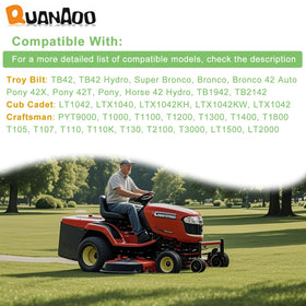 Quanaoo 954-04060C belt made with synthetic rubber and polyester fiber for durability.