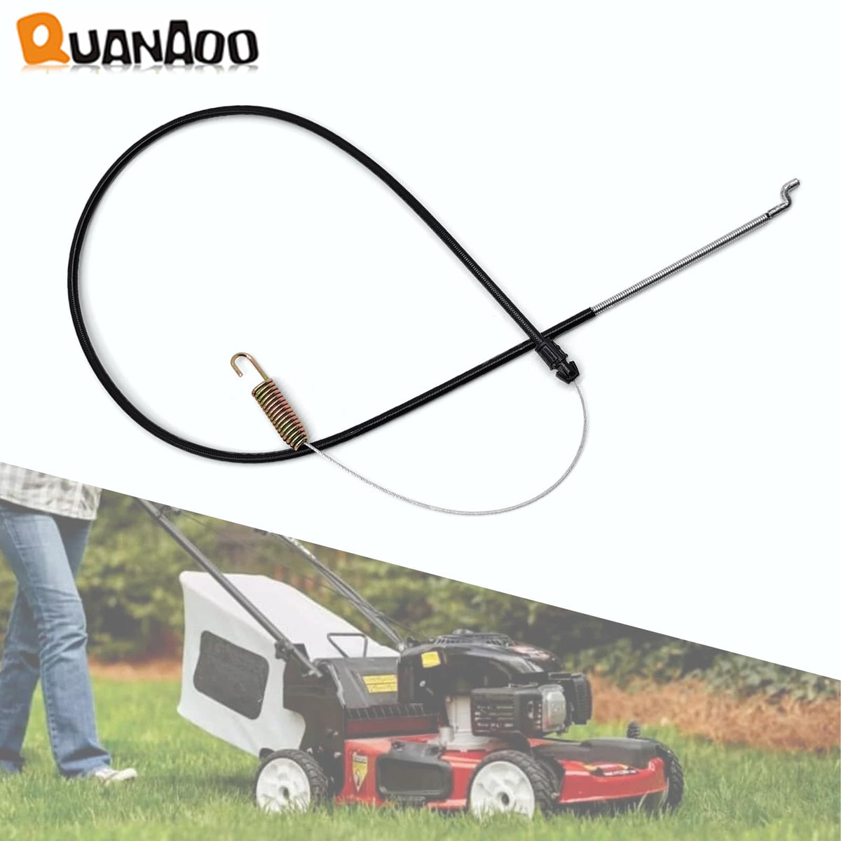 Quanaoo 115-8435 on Toro mower during replacement process