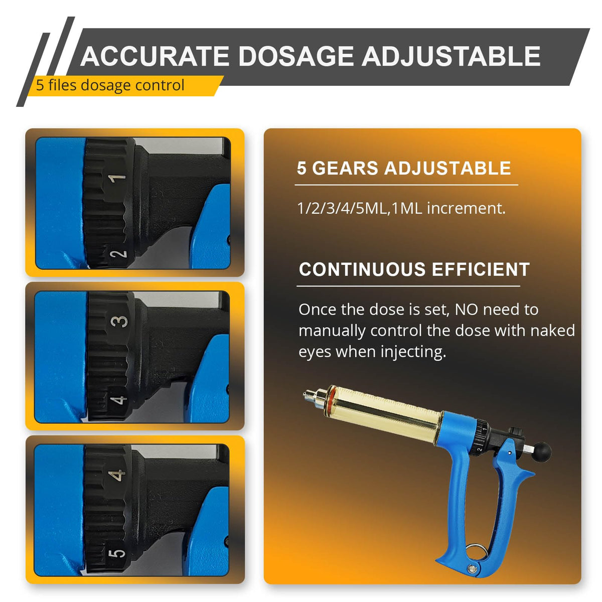 QUANSUPPLY Luer Lock connection shows secure needle interface for leak-free use