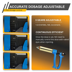 QUANSUPPLY Luer Lock connection shows secure needle interface for leak-free use