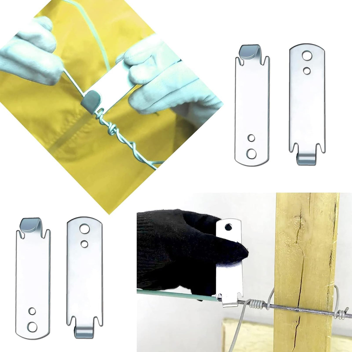Quantfire lightweight fencing tool is portable for field use.