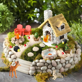 QuarenDen tiny figurines enhance storytelling and décor.