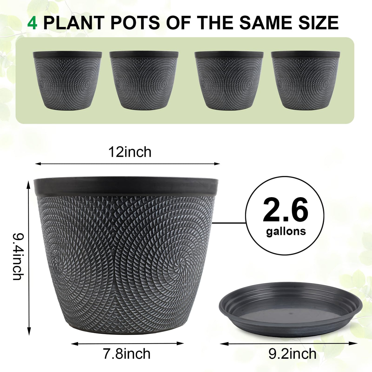 Quarut modern decorative pot, ideal for houseplants and gifts.