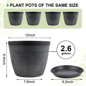 Quarut modern decorative pot, ideal for houseplants and gifts.