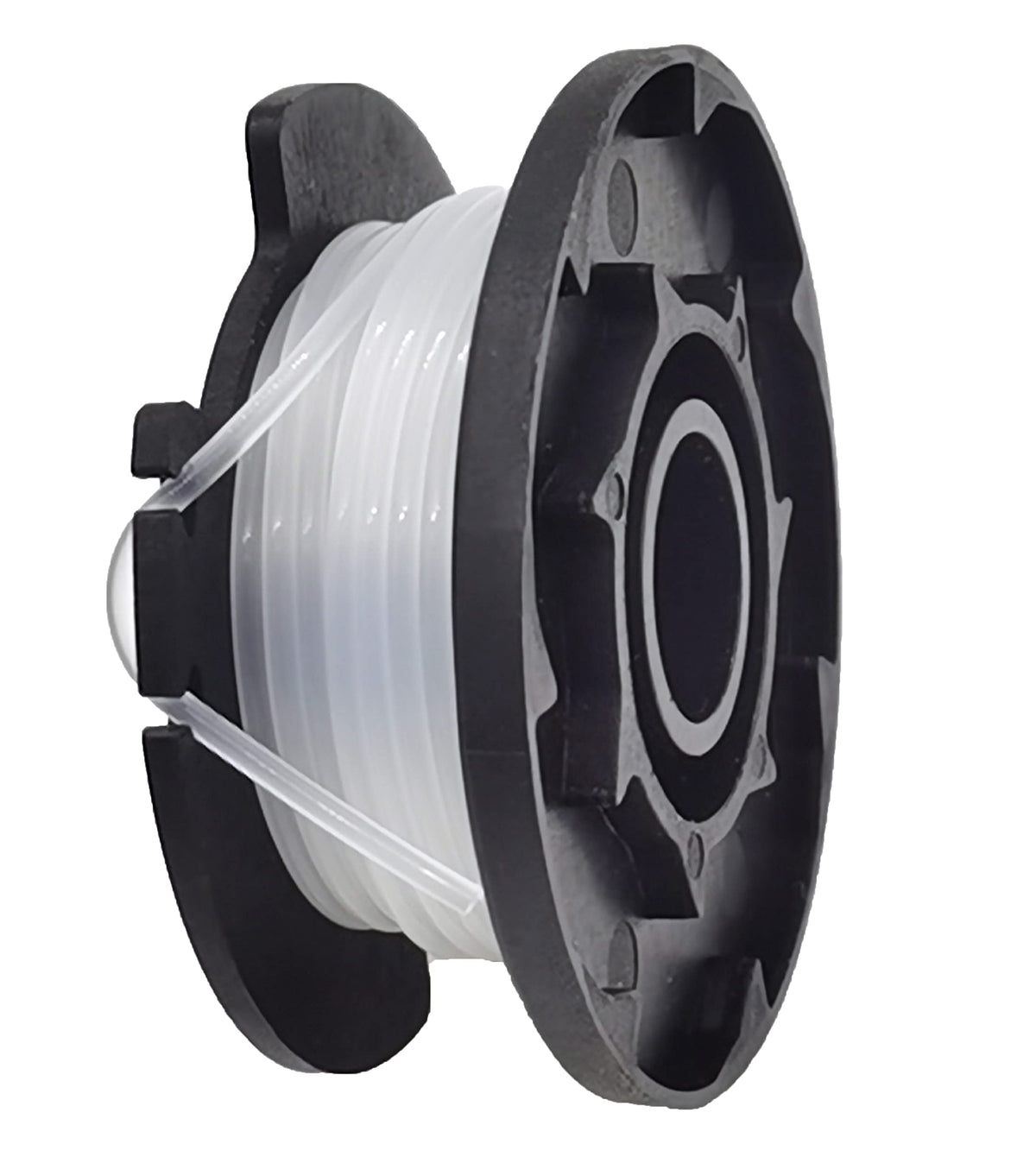 QUASION pre-wound spool provides ready-to-use replacement with less tangling.