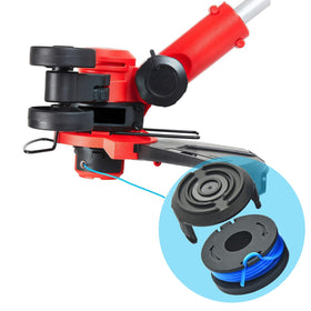 QUASION six-spool pack keeps spares ready for replacement.