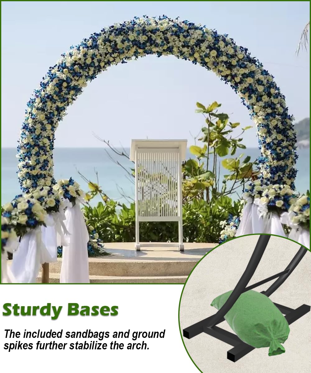 Queension dual-pipe construction provides sturdy support for guests and decor.