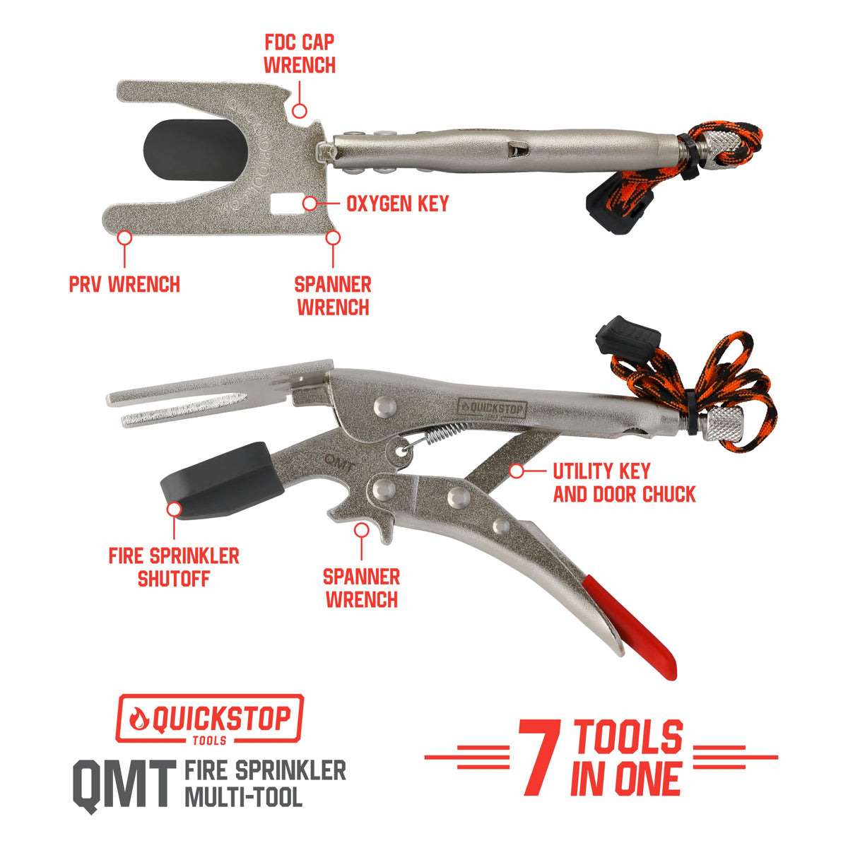 Quickstop Q-MT works with upright, pendant and sidewall sprinklers.