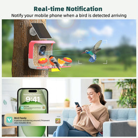 QUICTIGRY AI recognition alerts help you track species visits.