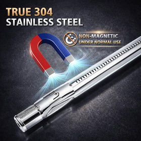 QuliMetal blue flame adjustment helps optimize heat for searing and simmering.