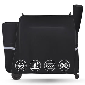 QuliMetal grill cover for Traeger Pro 34/780 offers full protection from rain and dust