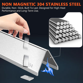 QuliMetal SUS304 flavor bars measure 15.3 inches for easy replacement on Spirit grills