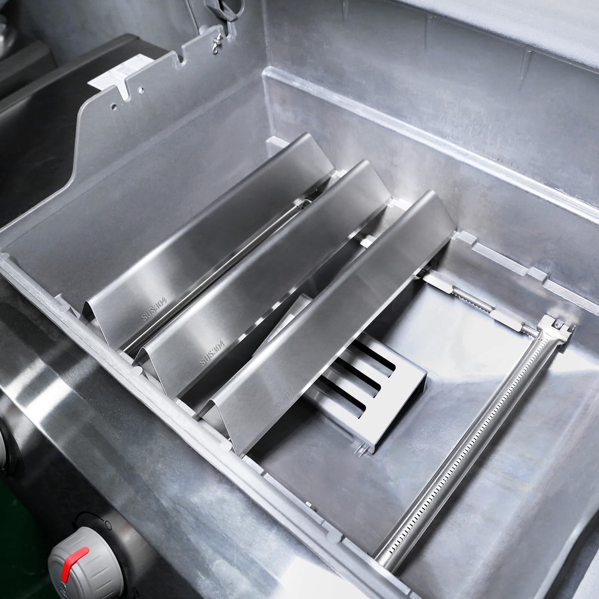 QuliMetal flavor bars smooth surface for easy cleaning after grilling
