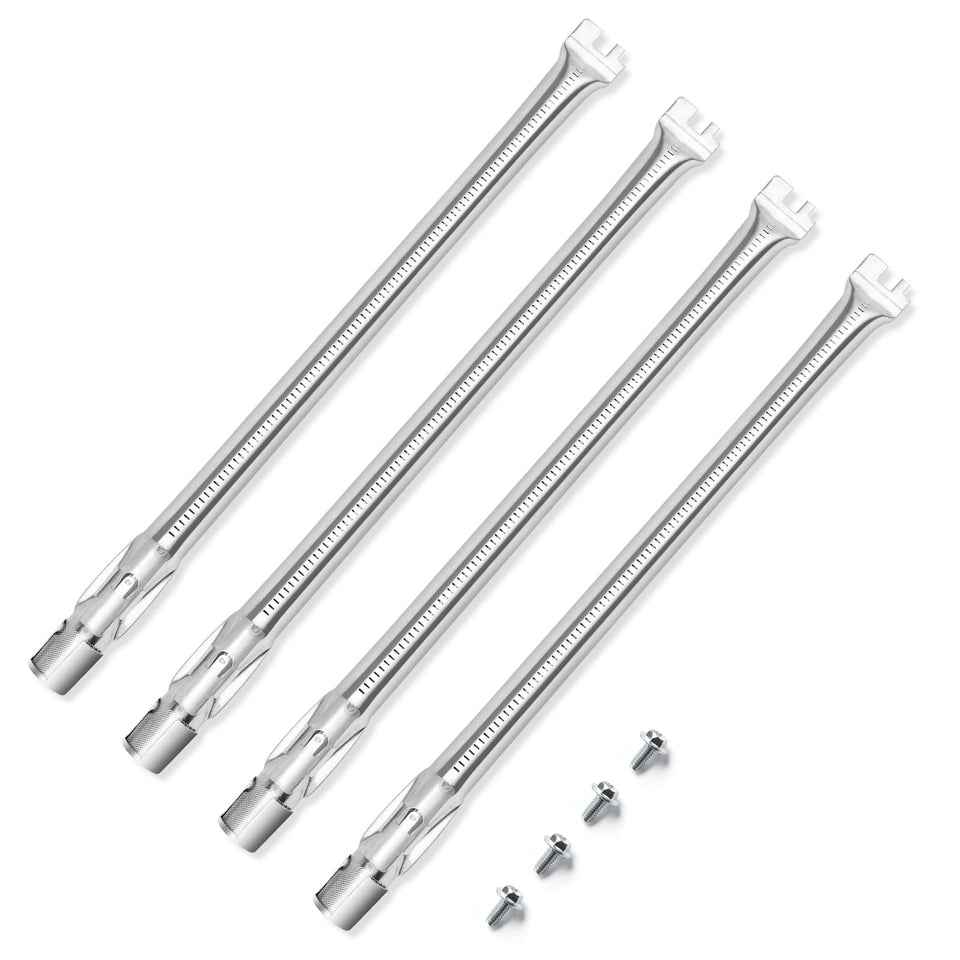 QuliMetal burner tubes for Weber Genesis 300 Series—consistent even heat across four tubes.