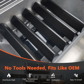 QuliMetal 20GA flavorizer bars offer long-lasting grilling durability.