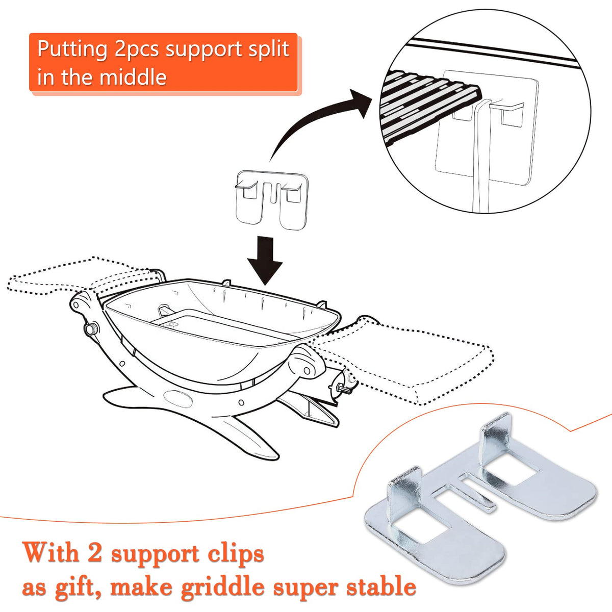 Reliable replacement parts for Weber Q grills from QuliMetal 7644 line.