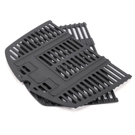 Sear-friendly surface of QuliMetal 7644 grates creating distinct grill marks.
