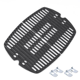 QuliMetal 7644 Weber Q grates with precise dimensions for a secure fit.