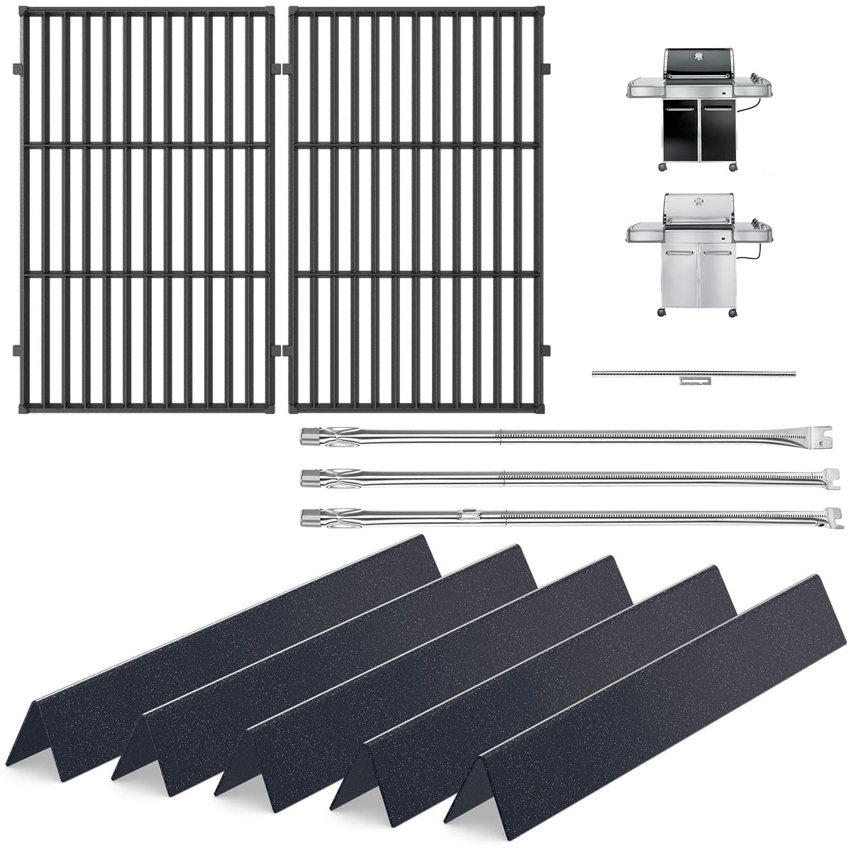 QuliMetal Genesis flavorizer bars 24.5-inch – even heat distribution for consistent grilling